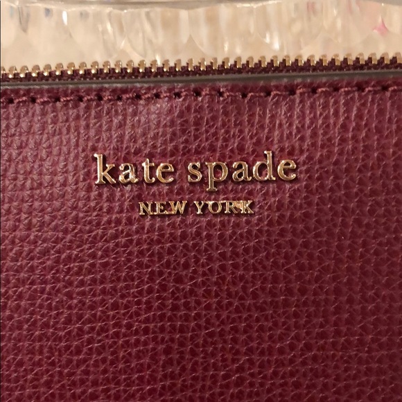 Sylvia Continental Wristlet Wallet Cherrywood -- NEW - Picture 2 of 10